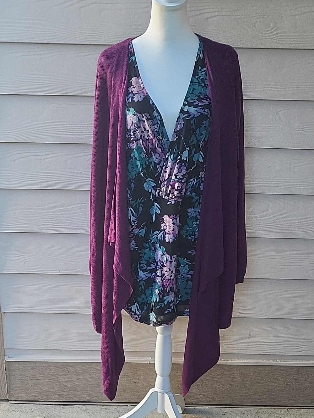 Torrid Women's Draped Open-Front Cardigan Size 4X